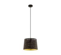 Suspension SEGEZIA E27 1X40W en acier café D350mm