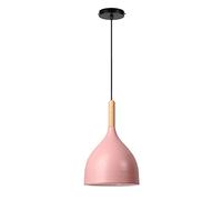Suspension Semi-encastrée E27 Couleur Macaron En Aluminium, Lampe Suspendue Créative Et Unique En Bois, Lustre Décoratif Pour Porche Et Allée, Luminaires Pour Loft, Coin Café Ou Îlot De Cuisine STVDED