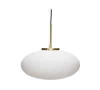 Hübsch - Serene Suspension Ellipse Blanc