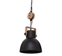 Atmosphera Suspension Silas en métal Ø23 cm noir
