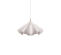 Suspension Sinuate, Blanc moyen/Laiton