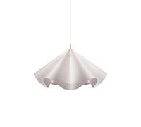 Suspension Sinuate Grand Blanc/ Laiton