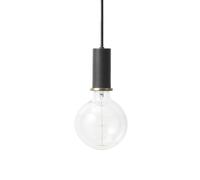 Suspension Socket Low canopy black/fabric cord black