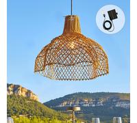 Suspension solaire bohème ARIA SOLAR D60 cm Marron G