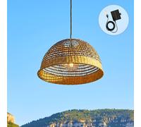 Lumisky Suspension solaire CESARE SOLAR en herbe marine, câble hybride secteur et solaire 5 m