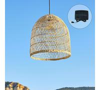 Suspension solaire bohème PAULO SOLAR H45cm Beige G