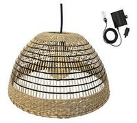 Lumisky Suspension solaire CESARE SOLAR en herbe marine, câble hybride secteur et solaire 5 m