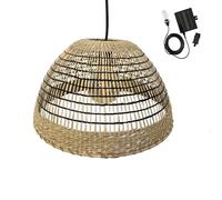 Suspension solaire CESARE SOLAR en herbe marine avec câble hybride secteur et solaire 5m de longueur