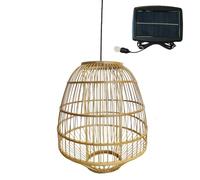 Suspension Solaire Bohème Herbe Marine Beige H37cm Multicolore