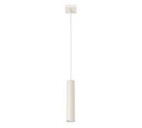 Sollux Lighting Suspension LAGOS – GU10, max 10W LED, IP20, ampoule non incluse, Beige 8x8x118 cm