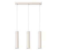 Suspension Sollux Lighting Lagos 3L Beige 45x6x98 cm