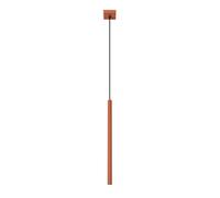 Suspension Sollux Lighting Pastelo 1 Rouge 8x8x114 cm