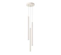 SOLLUX Lighting Suspension PASTELO – 3x G9 (max 8W LED), ampoules non incluses, Beige