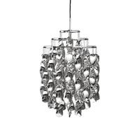 Verpan Suspension Spiral Mini H 55 cm Ø 34 cm Argenté Métal