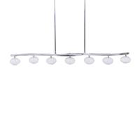 Suspension spot en verre éclairage suspension 7 flammes Massive 40677/11/10