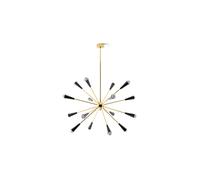 Suspension Spoutnik 16 Or/ Noir