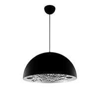 Suspension Stchu-Moon 02 Ø60cm black metal base H7.5cm x Ø15cm