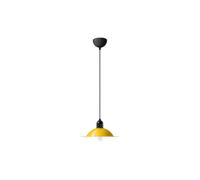 Suspension Stilnovo Lampiatta, Petit , Blanc/ Jaune