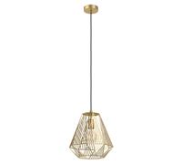 Suspension STYPE E27 1X40W en acier or D330mm