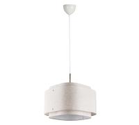 Nordlux Suspension TAKAI Acier inoxydable beige E27
