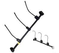 Suspension télescopique en métal pour décoration de marché de Noël, antirouille et assemblage d'outils, supporte de lourdes charges pour l'intérieur et l'extérieur (80-100 cm)