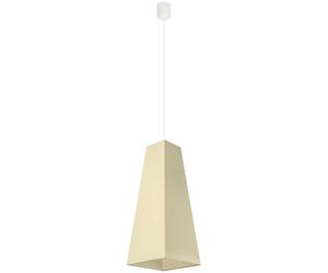 Suspension textile tissu crème IP20 éclairage suspendu E27 plafonnier spot 8051101
