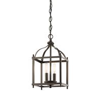 Suspension Thoren Bronze Adjustable Rustique Lampe 2xE14 Salle À Manger Salon