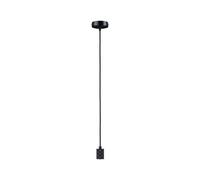 Paulmann Luminaire suspendu Tilla Neordic E27 noir métal max. 60 W sans ampoule
