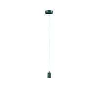 Suspension Tilla Neordic Max1x60w E27 Vert Foncé 230v Tissu/Mét