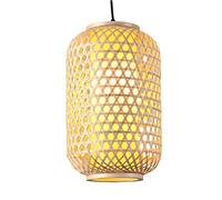 Suspension tissée, Abat-Jour du Milieu du siècle, plafonnier Suspendu en rotin, Lustre en Osier, luminaire pour Salon de thé Chinois, Restaurant, Lampe pour Fondue Chinoise