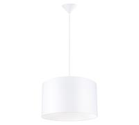Suspension Tissu Blanc E27 1 Nova 40