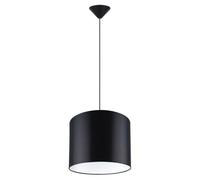 Suspension Tissu Noir E27 1 Nova 30