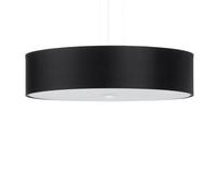 Suspension Tissu Noir E27 5 Skala