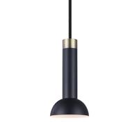 Suspension Torche Noir/ Antique
