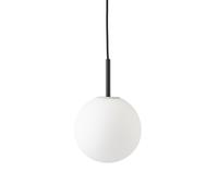 Suspension TR en Verre Opale Noir Mat