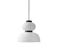 &Tradition Suspension Formakami JH4 ivoire/chêne teinté noir H48cm/Ø50cm
