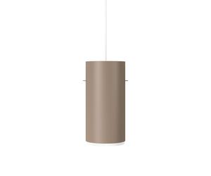 Suspension Tube Grand Gris Chaud