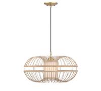Suspension Tulcea Bambou / Laiton 1 Ampoule Westinghouse