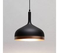 Paulmann Suspension Neordic Embla E27 20W Noir/Cuivre dépoli Métal Dimmable Sans ampoule