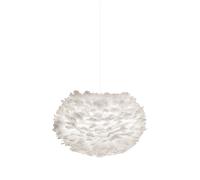 Suspension Umage Eos Medium Blanc avec Rosette Conique Blanc