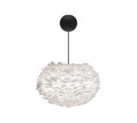 Suspension Umage Eos Medium Blanc avec Rosette de Canon Noir