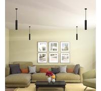 Suspension V-TAC - GU10 - IP20 - Noir