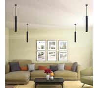 Suspension V-TAC - GU10 - IP20 - Noir