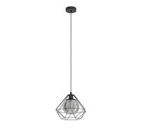 Suspension VERNHAM E27 1X40W en acier noir D325mm