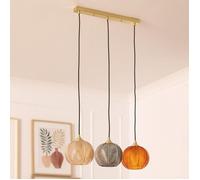 Suspension Verre Big Klimt - TECHBREY - 1600x640x200 mm - Blanc - Intérieur - LED - Classique - Verre