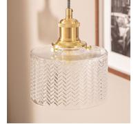 Suspension Verre Matisse Doré