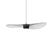 Suspension Vertigo L H x Ø 17x200cm/laid by hand/black cable