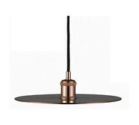 Suspension vintage avec finition en cuivre élégante - Support E27 et 1 mètre de câble - Apporte une touche rétro et chaleureuse, idéale pour éclairer et décorer n'importe quel espace de votre maison.