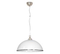 Suspension Vintage Blanche Ø40Cm E27 Lampe À Suspendre Cuisine Plafond Éclairage