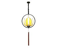 Suspension Vintage Orientale En Forme Dearon Et de Lotus, Lampe Lotus de Style Chinois Moderne, Idéale Pour Une Salle de Thé Zen, Une Chambre D'Amis Créative, Un Bureau, Un Restaurant, Un Bar Ou Une P